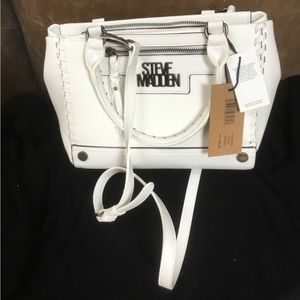 NEW Steve Madden Crossbody white handbag